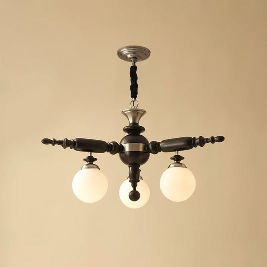 Elegant Rotating Stick Chandelier - Adjustable Height, Energy Efficien