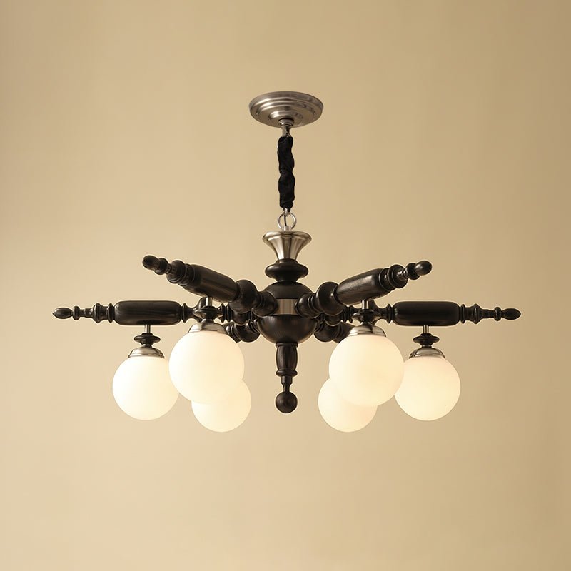 Elegant Rotating Stick Chandelier - Adjustable Height, Energy Efficien