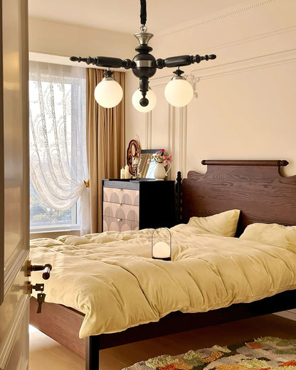 Elegant Rotating Stick Chandelier - Adjustable Height, Energy Efficien