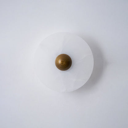 Nayra Alabaster Wall Lamp - Elegant Design with Adjustable Light Direc