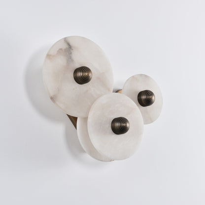 Nayra Alabaster Wall Lamp - Elegant Design with Adjustable Light Direc