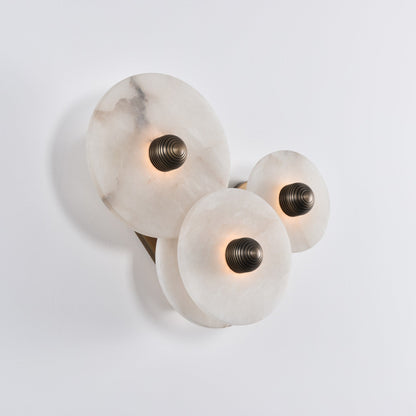 Nayra Alabaster Wall Lamp - Elegant Design with Adjustable Light Direc