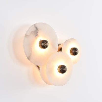 Nayra Alabaster Wall Lamp - Elegant Design with Adjustable Light Direc