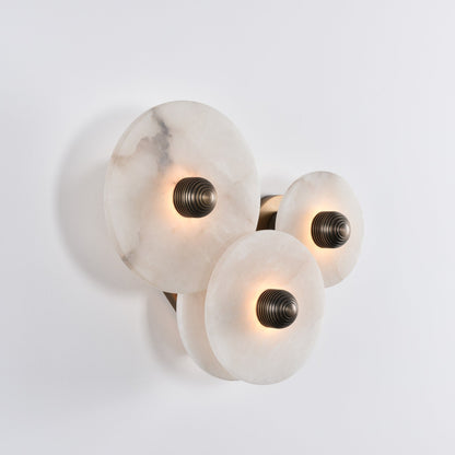 Nayra Alabaster Wall Lamp - Elegant Design with Adjustable Light Direc