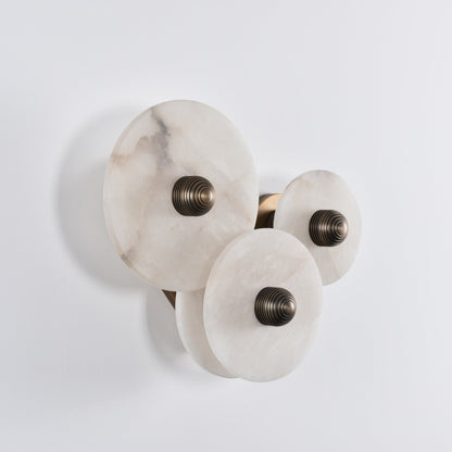 Nayra Alabaster Wall Lamp - Elegant Design with Adjustable Light Direc