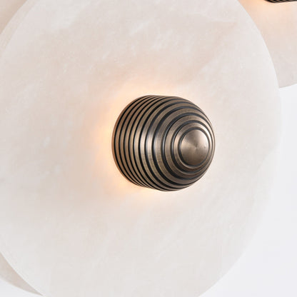 Nayra Alabaster Wall Lamp - Elegant Design with Adjustable Light Direc