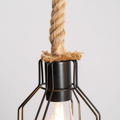 Rustic Wooden Chandelier with Adjustable Height and Energy-Efficient L