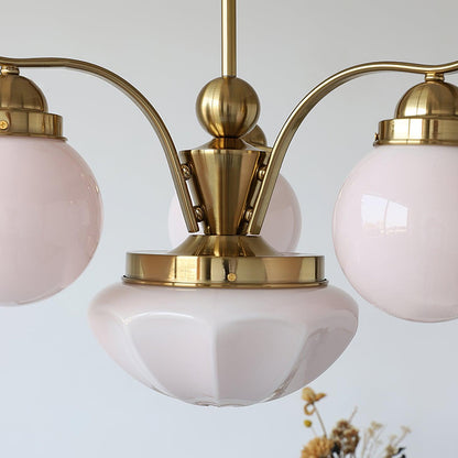 Ryttenberg Chandelier - Elegant Design with Adjustable Brightness & LE