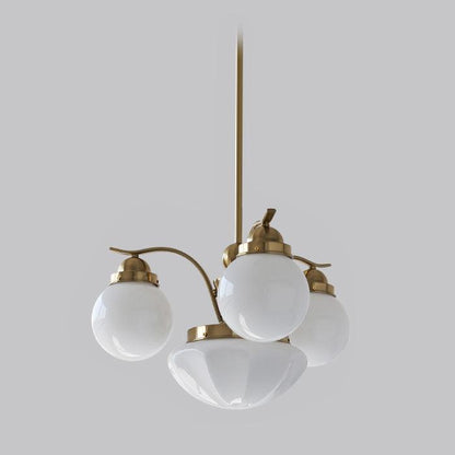 Ryttenberg Chandelier - Elegant Design with Adjustable Brightness & LE