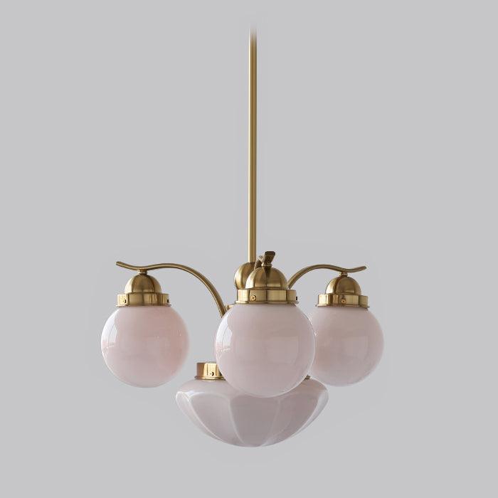 Ryttenberg Chandelier - Elegant Design with Adjustable Brightness & LE