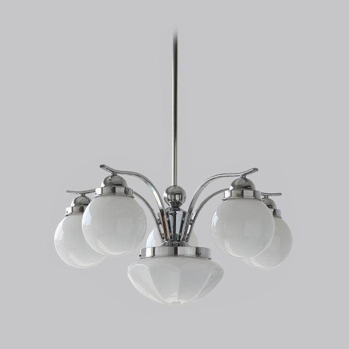 Ryttenberg Chandelier - Elegant Design with Adjustable Brightness & LE