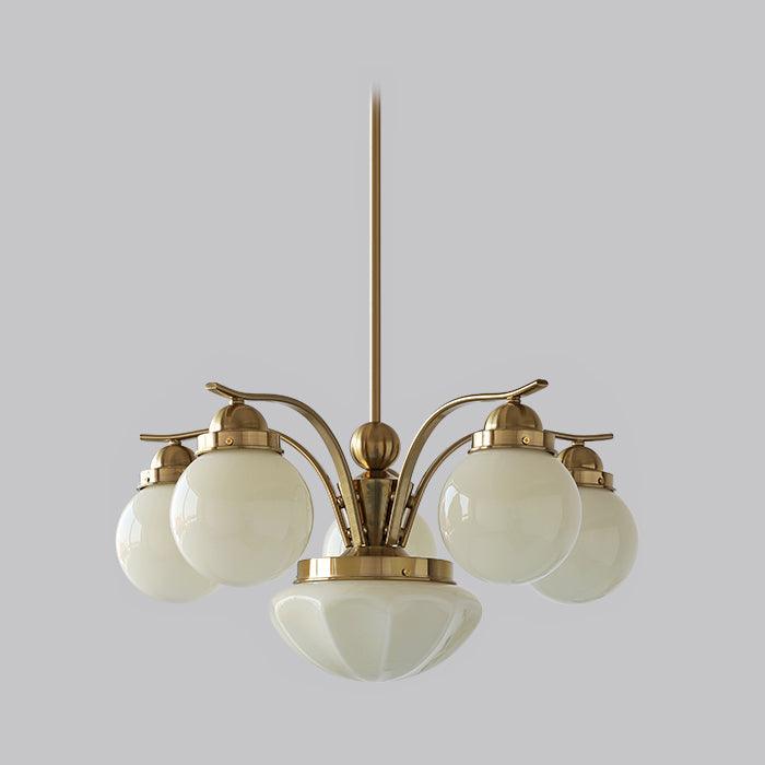 Ryttenberg Chandelier - Elegant Design with Adjustable Brightness & LE