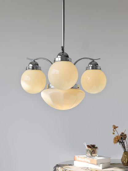 Ryttenberg Chandelier - Elegant Design with Adjustable Brightness & LE