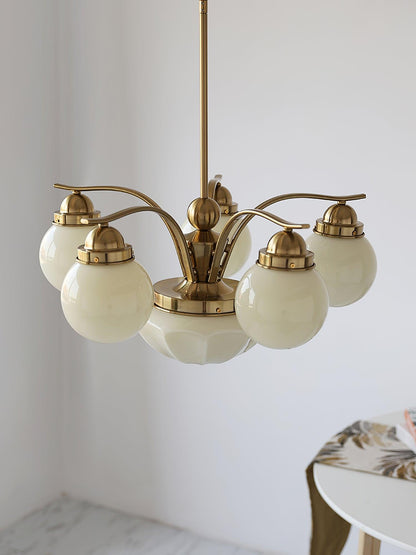 Ryttenberg Chandelier - Elegant Design with Adjustable Brightness & LE