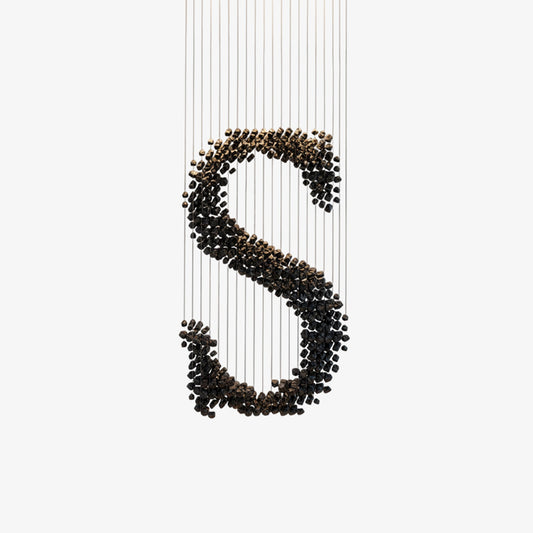 Charcoal Chandeliers S - Elegant Design, Adjustable Brightness