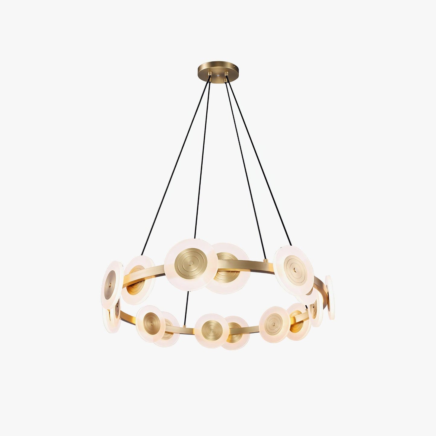 Samiya Nordic Chandelier - Adjustable Height, Elegant LED Lighting