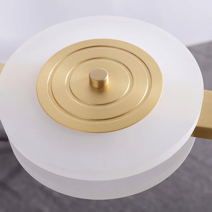 Samiya Nordic Chandelier - Adjustable Height, Elegant LED Lighting
