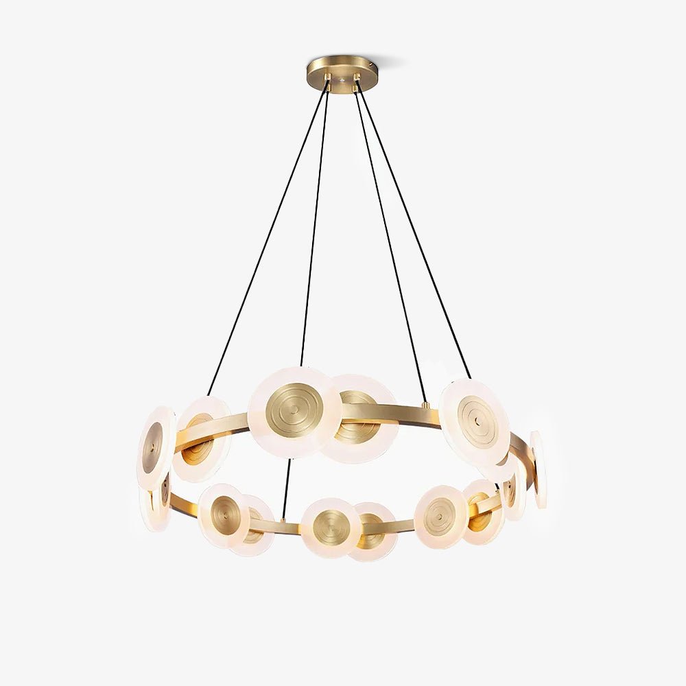Samiya Nordic Chandelier - Adjustable Height, Elegant LED Lighting