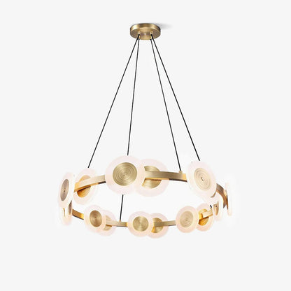 Samiya Nordic Chandelier - Adjustable Height, Elegant LED Lighting