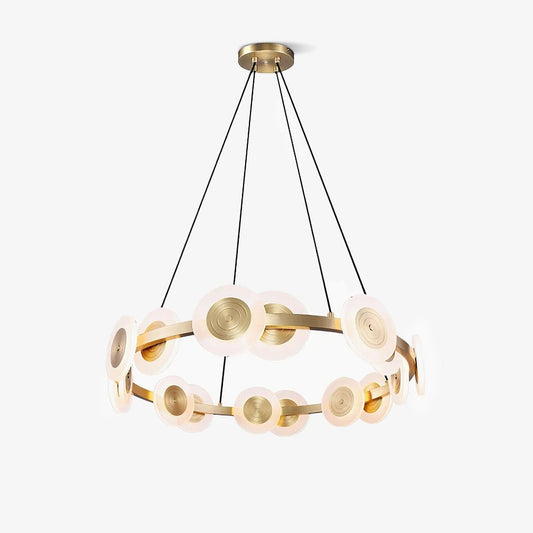 Samiya Nordic Chandelier - Adjustable Height, Elegant LED Lighting