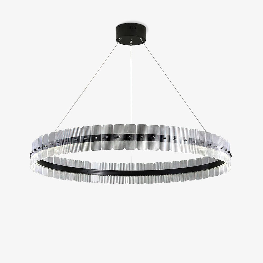 Saturno Modern LED Chandelier - Dimmable, Energy Efficient Lighting