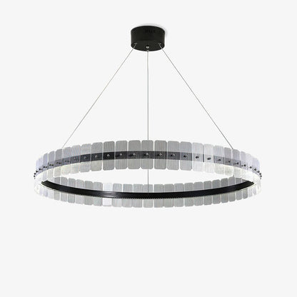 Saturno Modern LED Chandelier - Dimmable, Energy Efficient Lighting