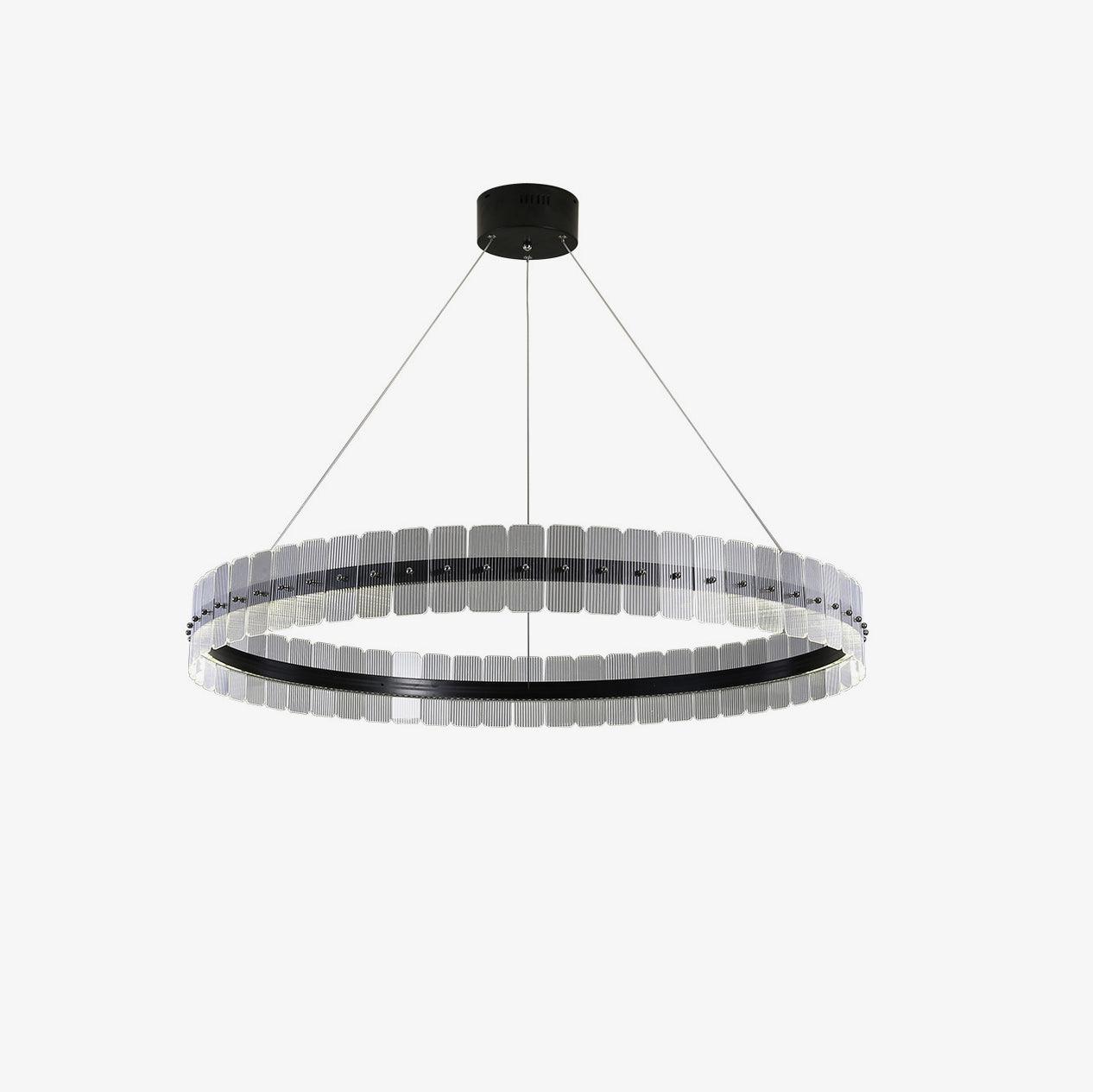 Saturno Modern LED Chandelier - Dimmable, Energy Efficient Lighting