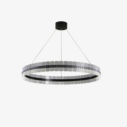 Saturno Modern LED Chandelier - Dimmable, Energy Efficient Lighting