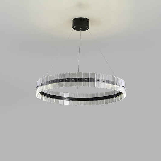 Saturno Modern LED Chandelier - Dimmable, Energy Efficient Lighting