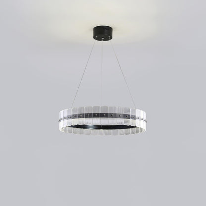 Saturno Modern LED Chandelier - Dimmable, Energy Efficient Lighting