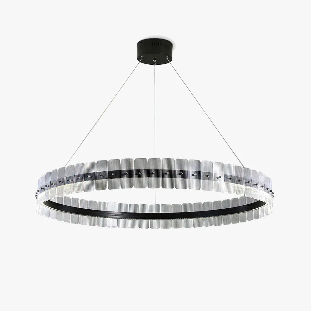 Saturno Modern LED Chandelier - Dimmable, Energy Efficient Lighting