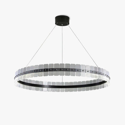 Saturno Modern LED Chandelier - Dimmable, Energy Efficient Lighting