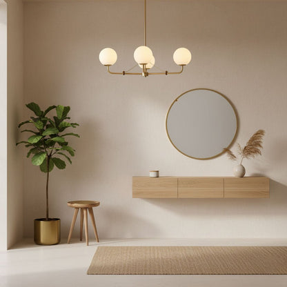 Savanna Chandelier - Elegant Lighting Fixture with Adjustable Height a