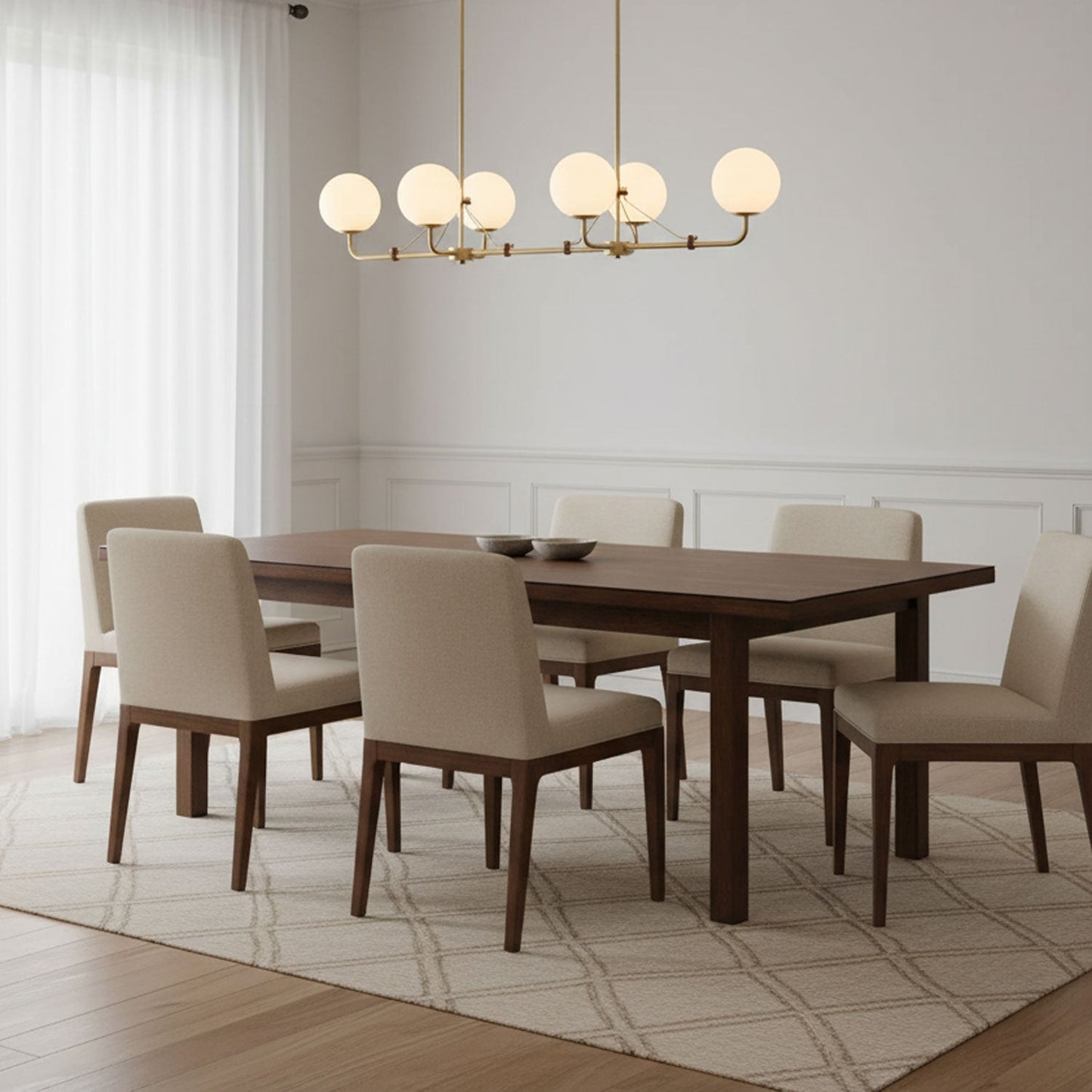 Savanna Chandelier - Elegant Lighting Fixture with Adjustable Height a