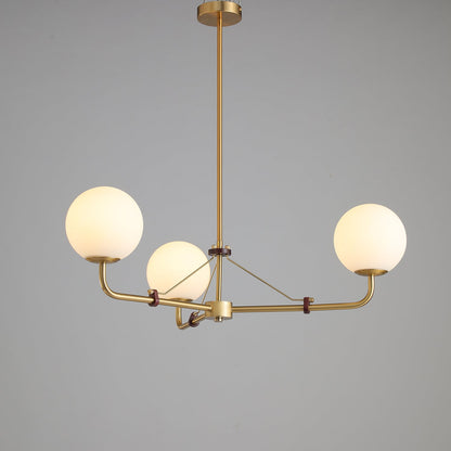 Savanna Chandelier - Elegant Lighting Fixture with Adjustable Height a