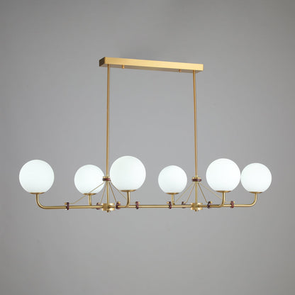 Savanna Chandelier - Elegant Lighting Fixture with Adjustable Height a