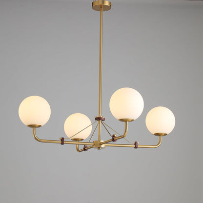 Savanna Chandelier - Elegant Lighting Fixture with Adjustable Height a