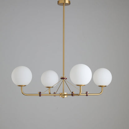 Savanna Chandelier - Elegant Lighting Fixture with Adjustable Height a