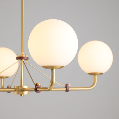 Savanna Chandelier - Elegant Lighting Fixture with Adjustable Height a
