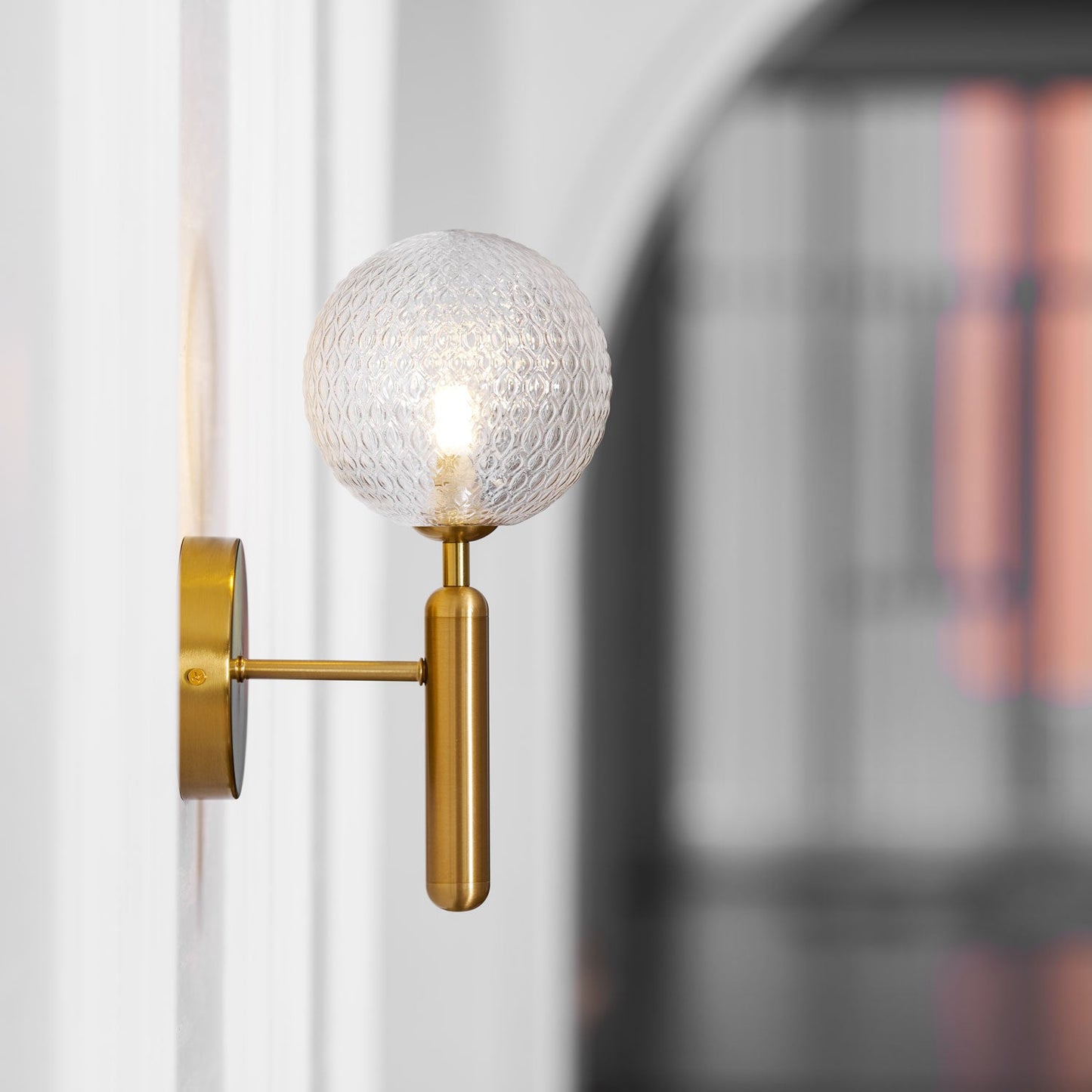 Scandiluxe Wall Light - Modern Design, Adjustable Brightness, Energy E