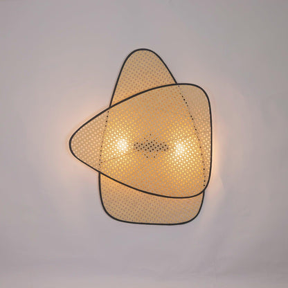 Screen Cannage Sconce - Elegant Wall Light with Adjustable Brightness