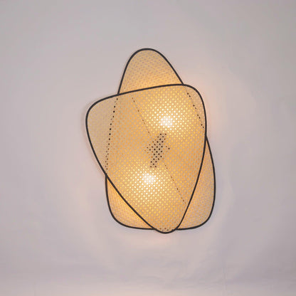 Screen Cannage Sconce - Elegant Wall Light with Adjustable Brightness