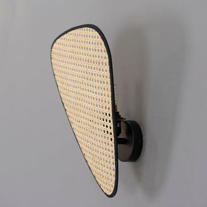 Screen Cannage Sconce - Elegant Wall Light with Adjustable Brightness