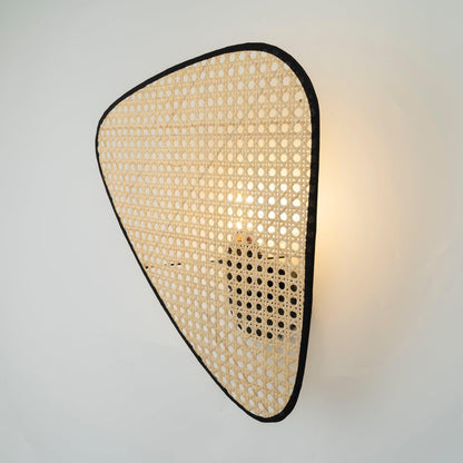 Screen Cannage Sconce - Elegant Wall Light with Adjustable Brightness