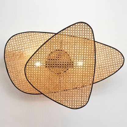Screen Cannage Sconce - Elegant Wall Light with Adjustable Brightness