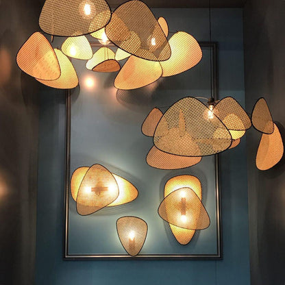 Screen Cannage Sconce - Elegant Wall Light with Adjustable Brightness