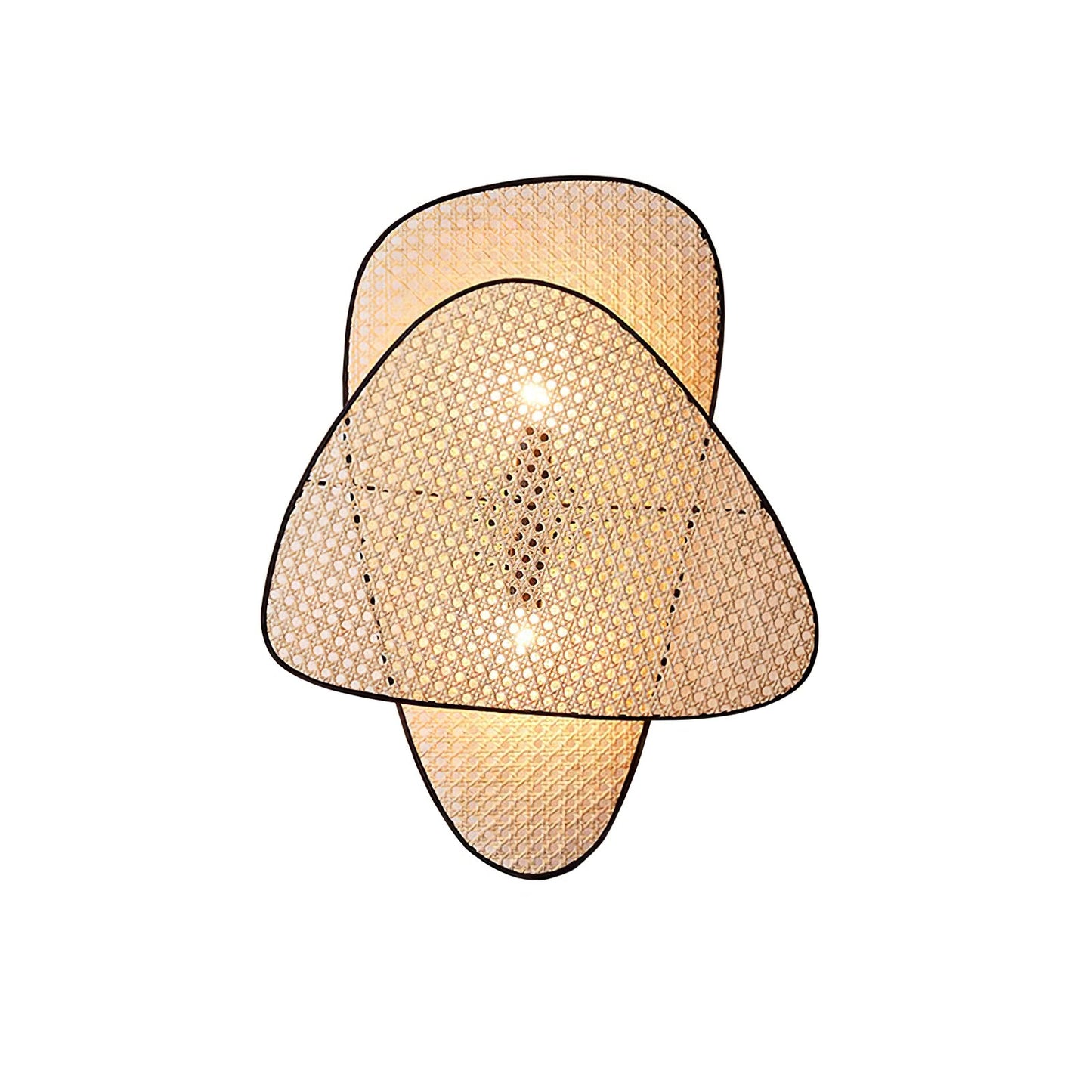 Screen Cannage Sconce - Elegant Wall Light with Adjustable Brightness