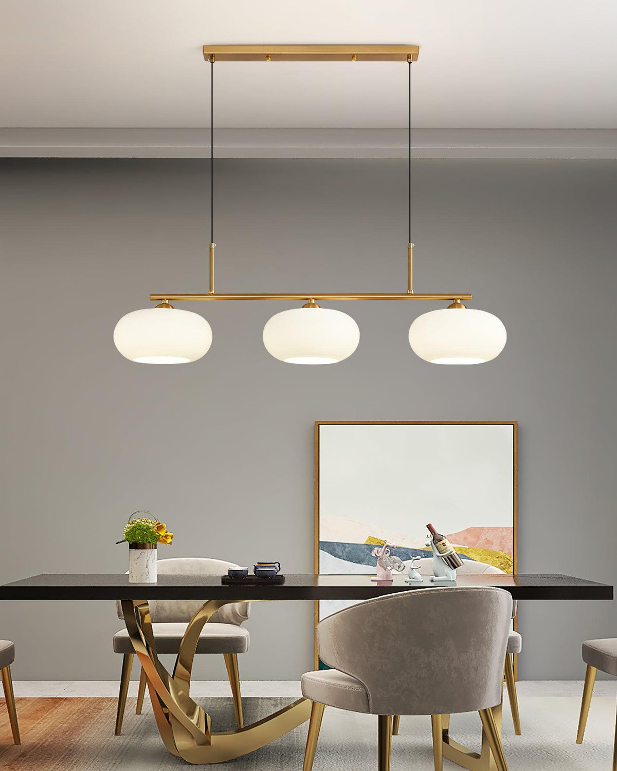 Sculptural Pendant Light Position 27