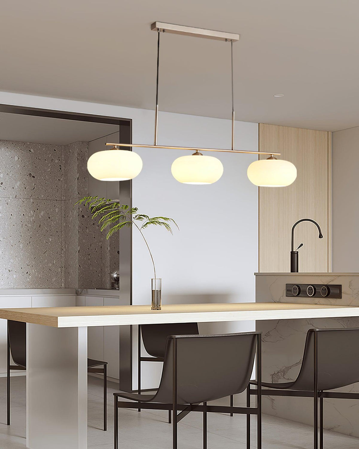 Sculptural Pendant Light Position 29