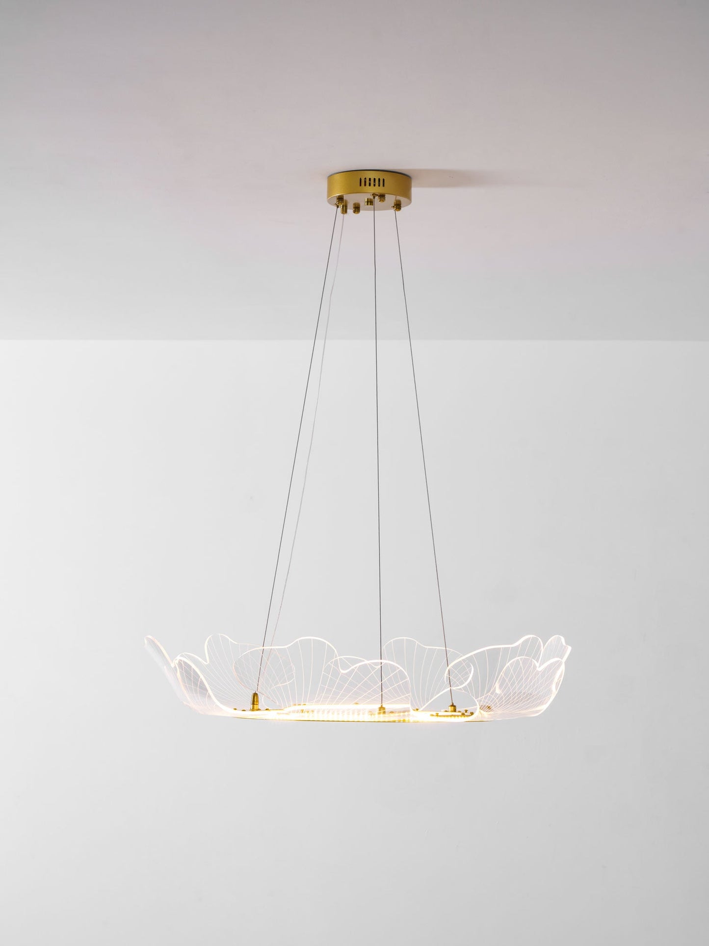 Elegant Sea Chandelier - Adjustable Brightness, Coastal Design